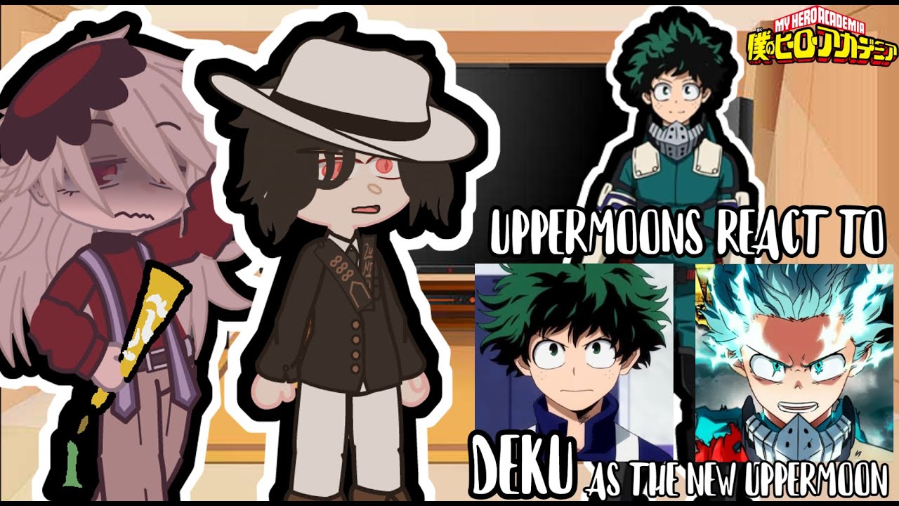 Upper moons React to Deku As The New Uppermoon || Gacha Club Part 1| DEKU AS THE NEW UPPERMOON