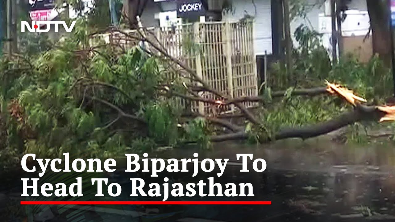 Cyclone Biparjoy: Rain Red Alert For Gujarat, Rajasthan