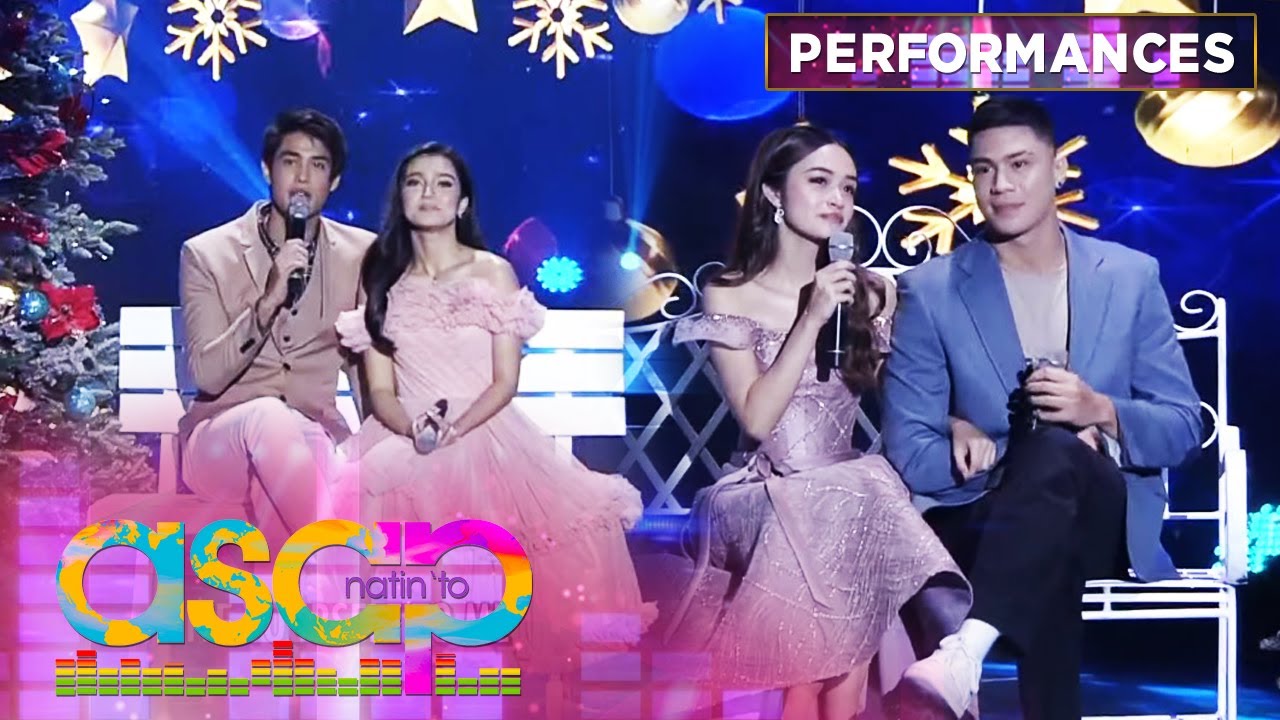 'Love is Color Blind' stars spread Christmas 'kilig' on ASAP Natin 'To | ASAP Natin 'To