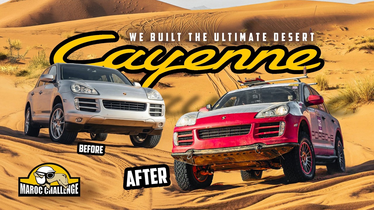 957 Cayenne BUILT to SURVIVE 3,000KM of DESERT!