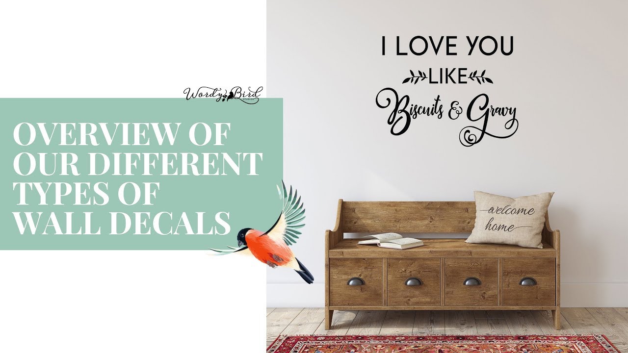 Wall Decals by Wordy Bird Studios