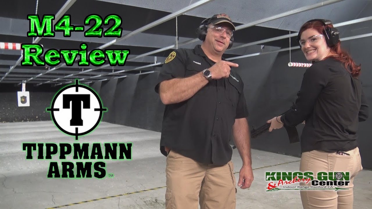 Мы стреляем из винтовки Tippmann M4-22, и она действительно хороша!
