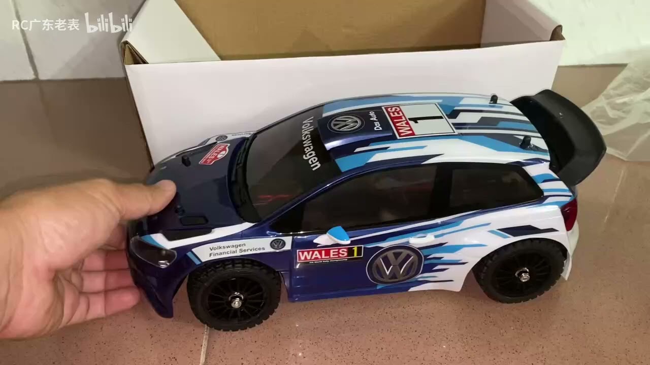 MJX HYPER GO 14304 1/14 VW Polo R W RC Brushless RC Rally Car 63km/h #mjx #rccar #brushless