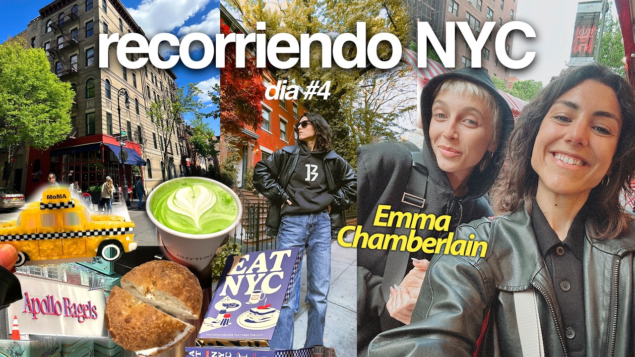 ME CRUC&Eacute; A EMMA CHAMBERLAIN EN NYC! 🗽✨