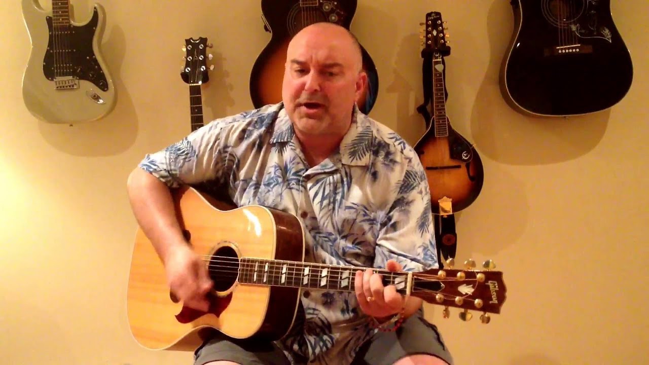 How to Play Stuck In the Middle with You - Stealers Wheel (cover) - Easy 4 Chord Tune