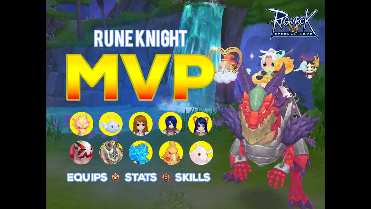 ROM: Crit RK, Rune Knight, MVP solo, Equipment, Stats & Skill Build, Ragnarok Mobile
