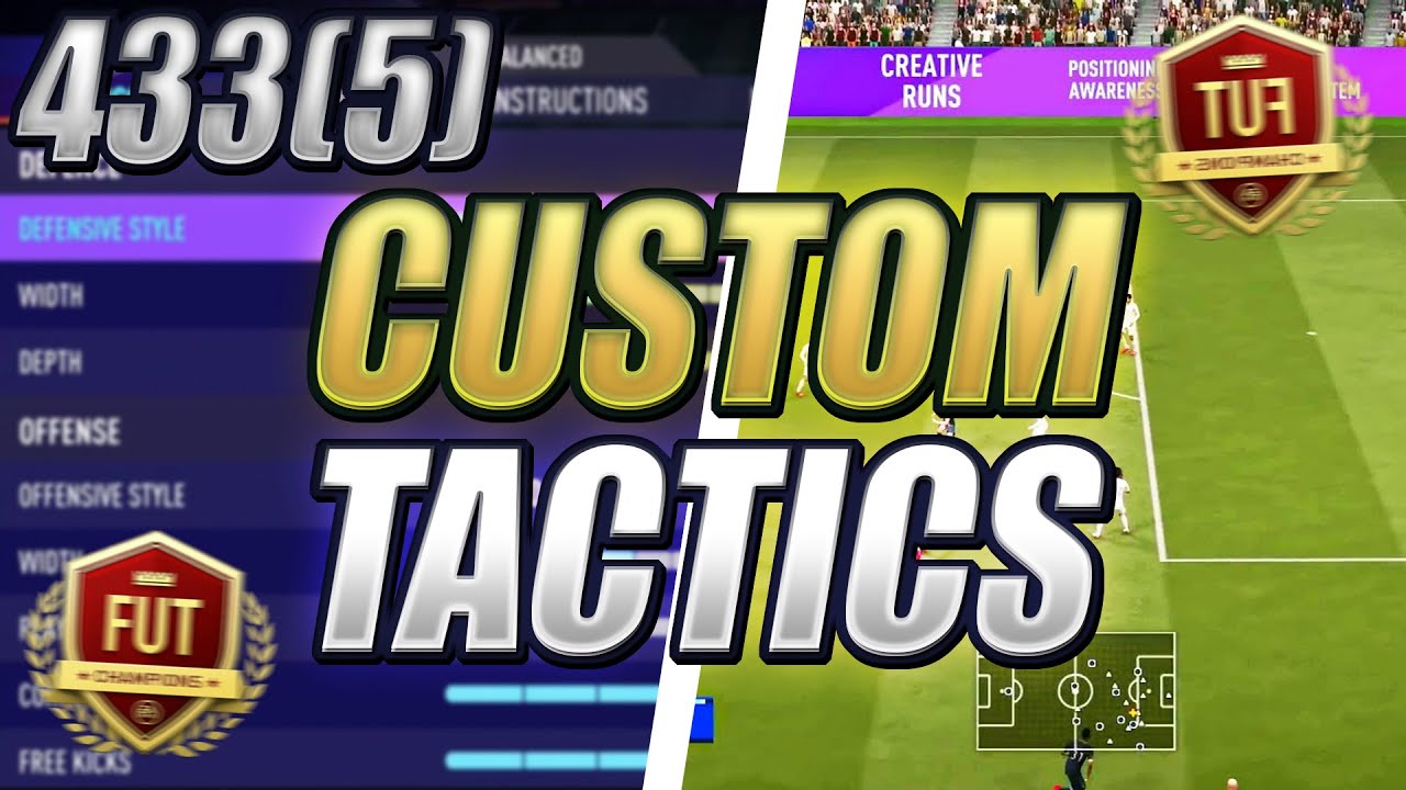 FIFA 21 BEST CUSTOM TACTICS + PLAYER INSTRUCTIONS 433 (5) 433 (2) 433 FORMATION!