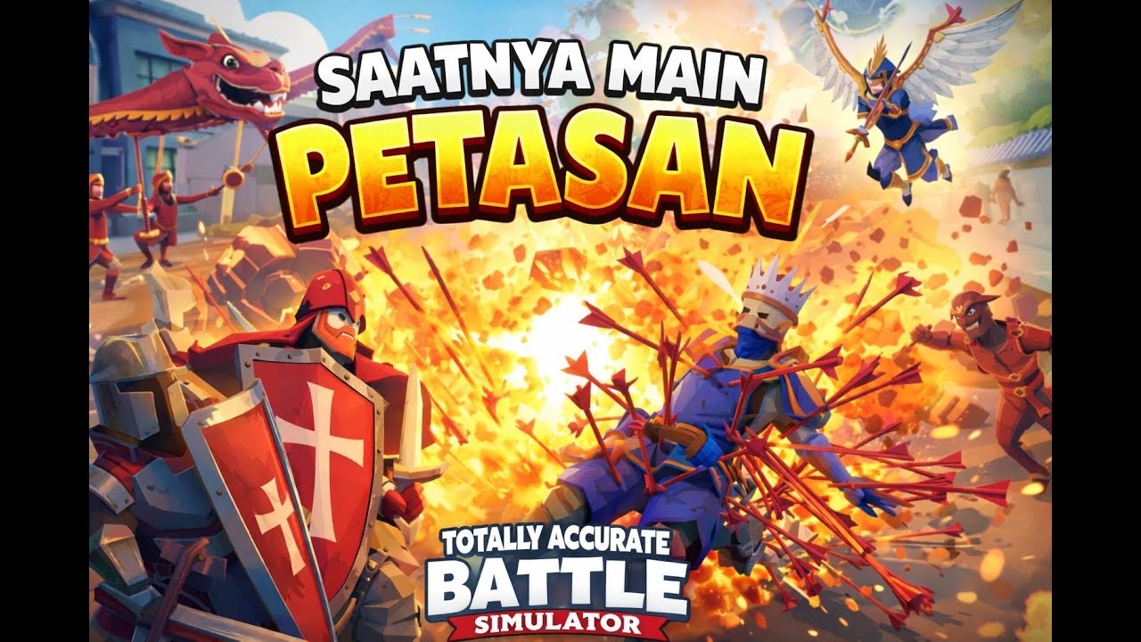 Saatnya kita pesta kembang apii!! TABS(Totally Accurate Battle Simulator)