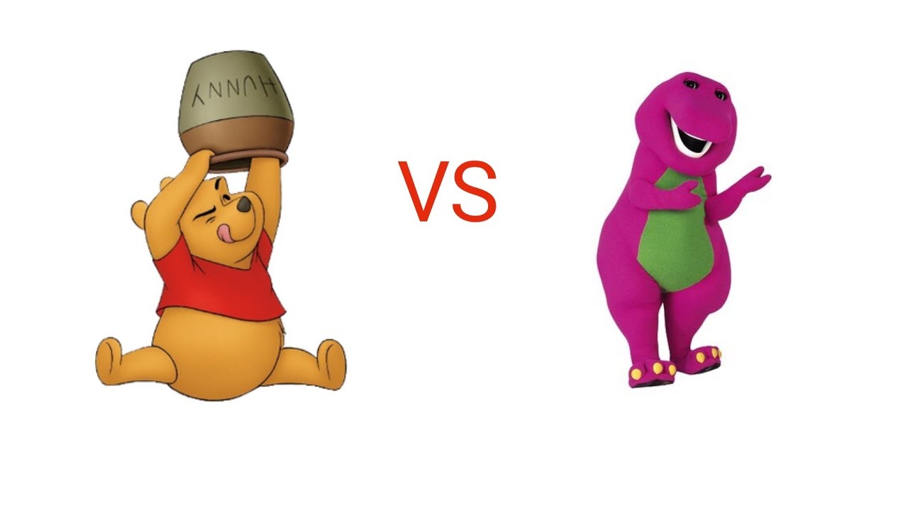 mugen Winnie the pooh vs barney the dinosaur