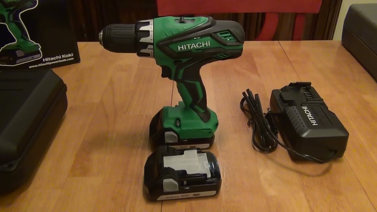 Hitachi 18V Lithium Compact Driver Drill (DS18DGL) Review