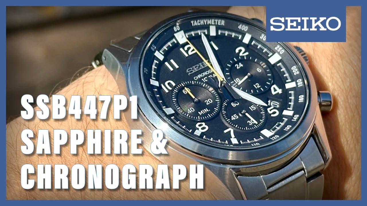 Unboxing The Seiko Chronograph SSB447P1