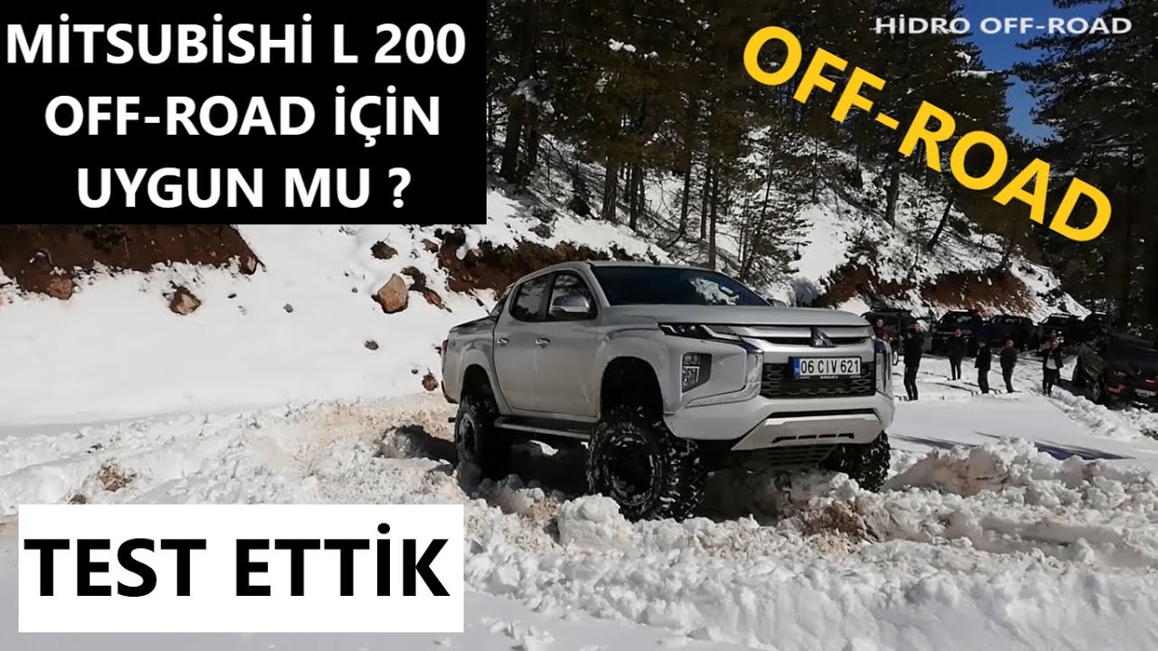 MİTSUBİSHİ L200 OFF-ROAD İÇİN UYGUN MU? TEST ETTİK #hidrooffroad