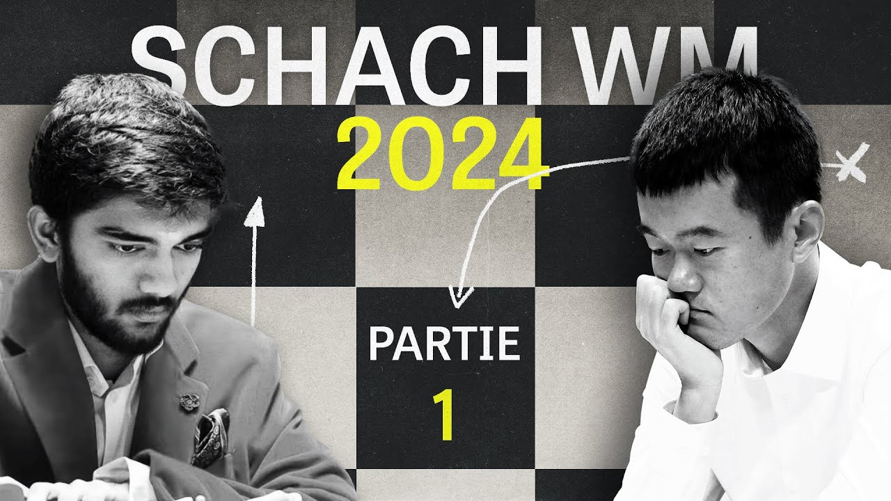Furiose erste Runde in 42 Zügen | Schach-WM 2024