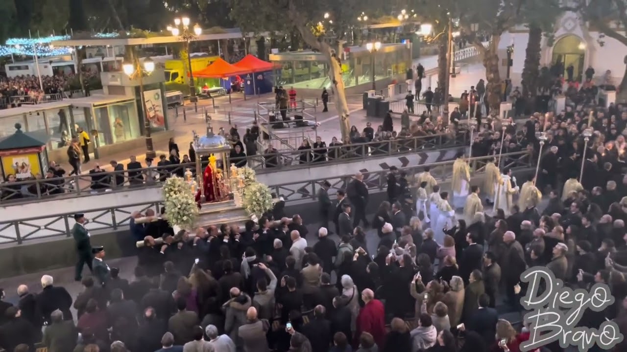 La Virgen de Setefilla, patrona de Lora del Río, en Almirante Lobo. Procesión Magna de Sevilla 2024