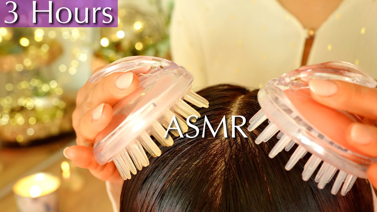 ☘️ASMR Scalp Massage☘️ Fall Asleep Instantly🕊 Sleep Therapy😪💤 No Talking