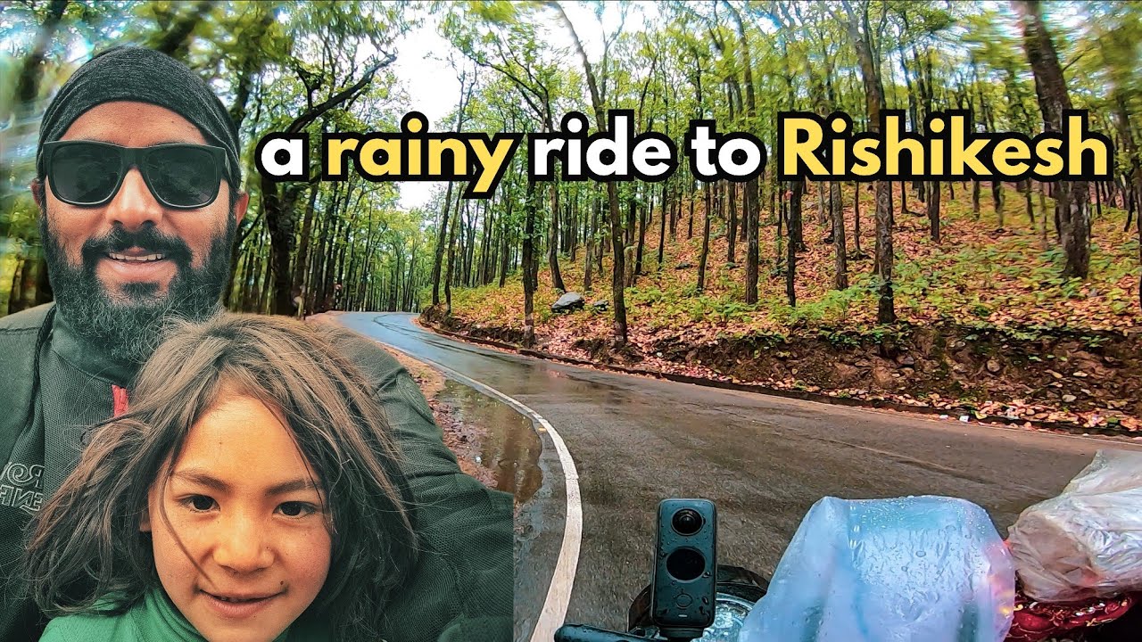 Staying in a Luxury hotel for Rs. 0 in Rishikesh | UK Budget Ride Challenge Ep 11 | Roving Lama