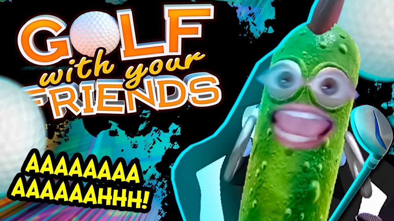 AQUI EU FIQUEI MALUCO DE TANTO QUE ME TROLLARAM | Golf With Your Friends