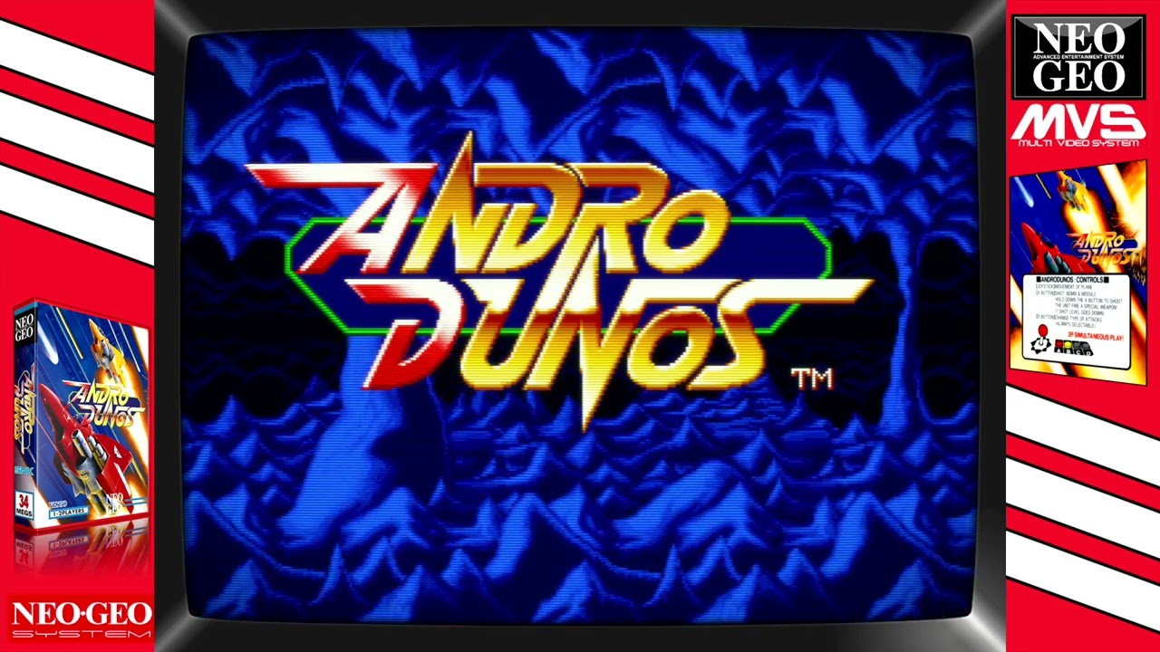 ARCADE - Andro Dunos (1992) Attract Mode HD 60fps