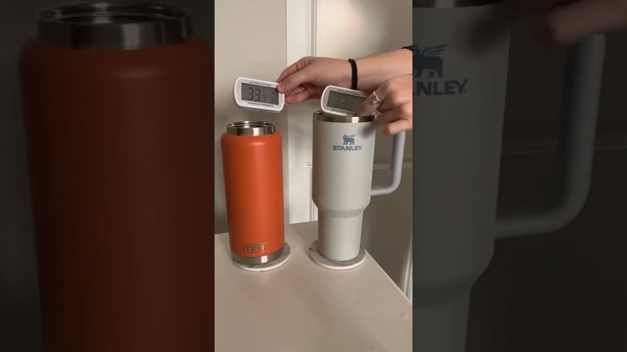 YETI vs Stanley cup WHAT STAYS COLDER LONGER?