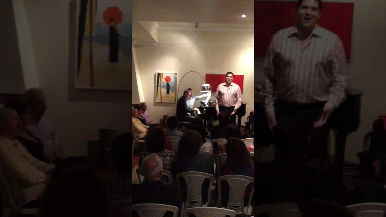 Canto da Saudade (Alberto Costa). Adriano Pinheiro - tenor, Facundo Ramirez - piano, March 2018.