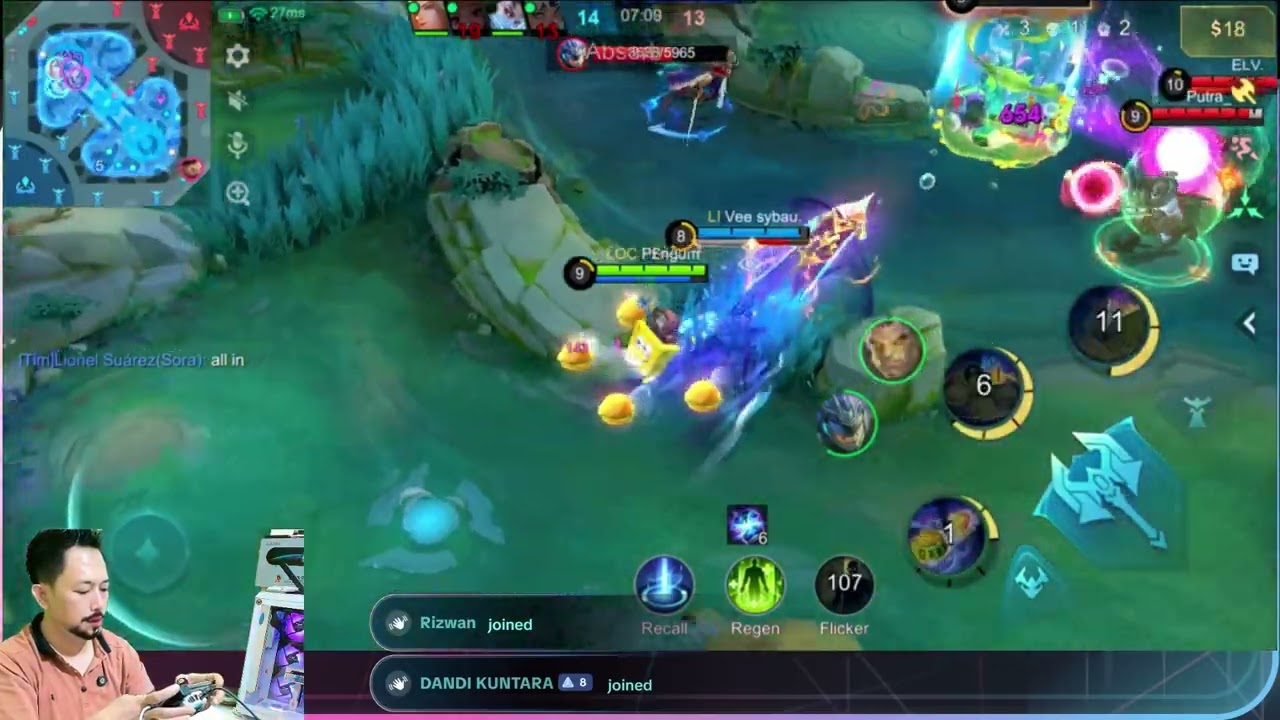 JOHNSON BELUM CUKUP MEMBUAT CYCLOPS KENA MENTAL #4 #mobilelegends #mlbb #topglobalml #mlbbcreatoR