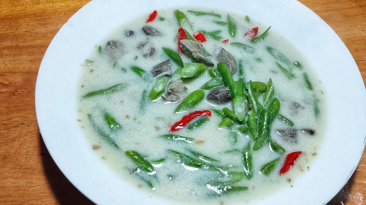 CARA MASAK GULAI PUTIH BUNCIS ATI AMPELA//COCOK UNTUK KETUPAT