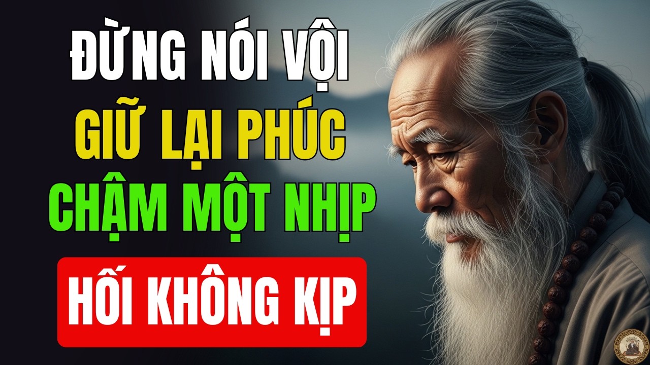 Người Sống Khôn Luôn Biết Im Lặng Đúng Lúc Để Giữ Phúc Cho Mình