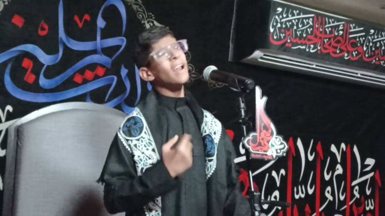 بآيات الهدى/الرادود الحسيني حيدر عبد النبي 