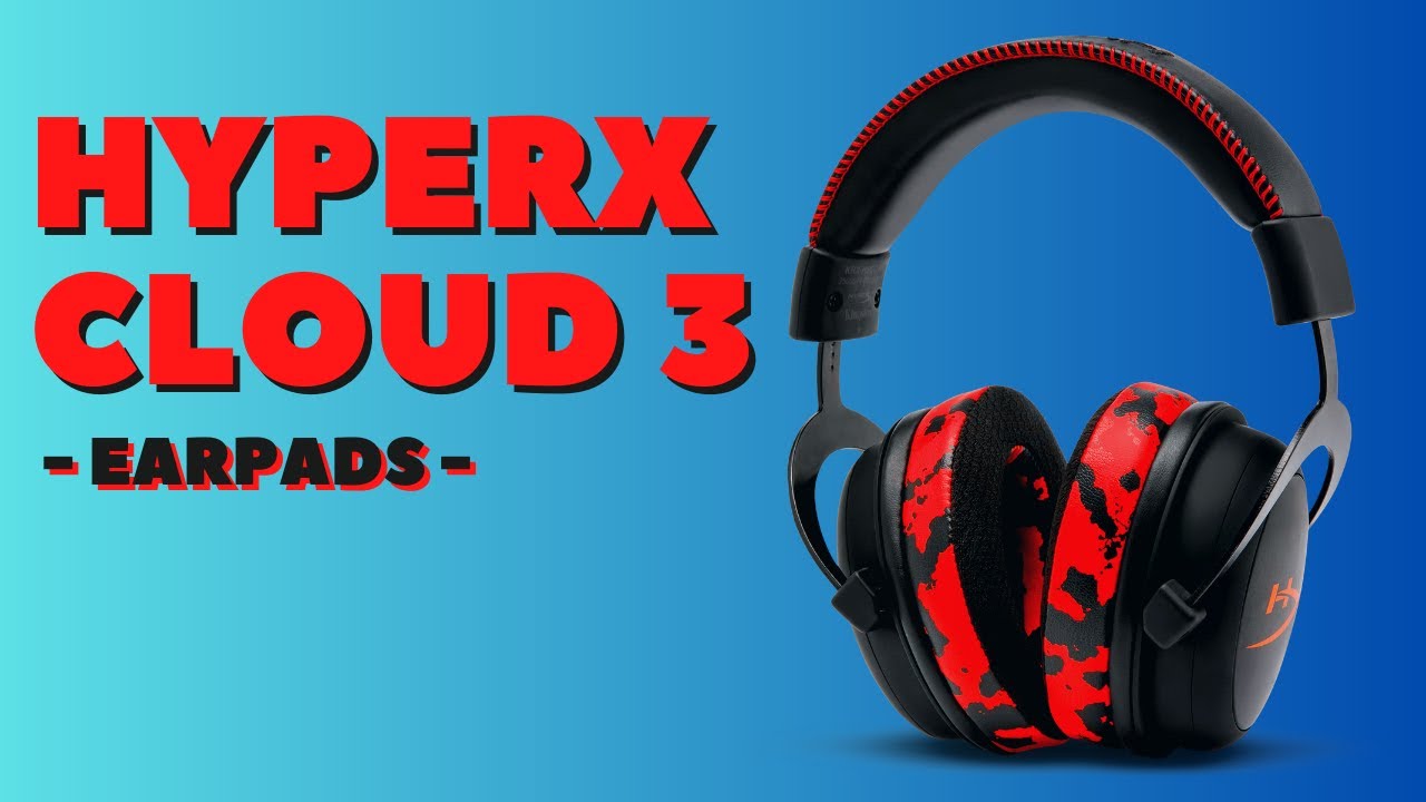 Как заменить амбушюры HyperX Cloud 3