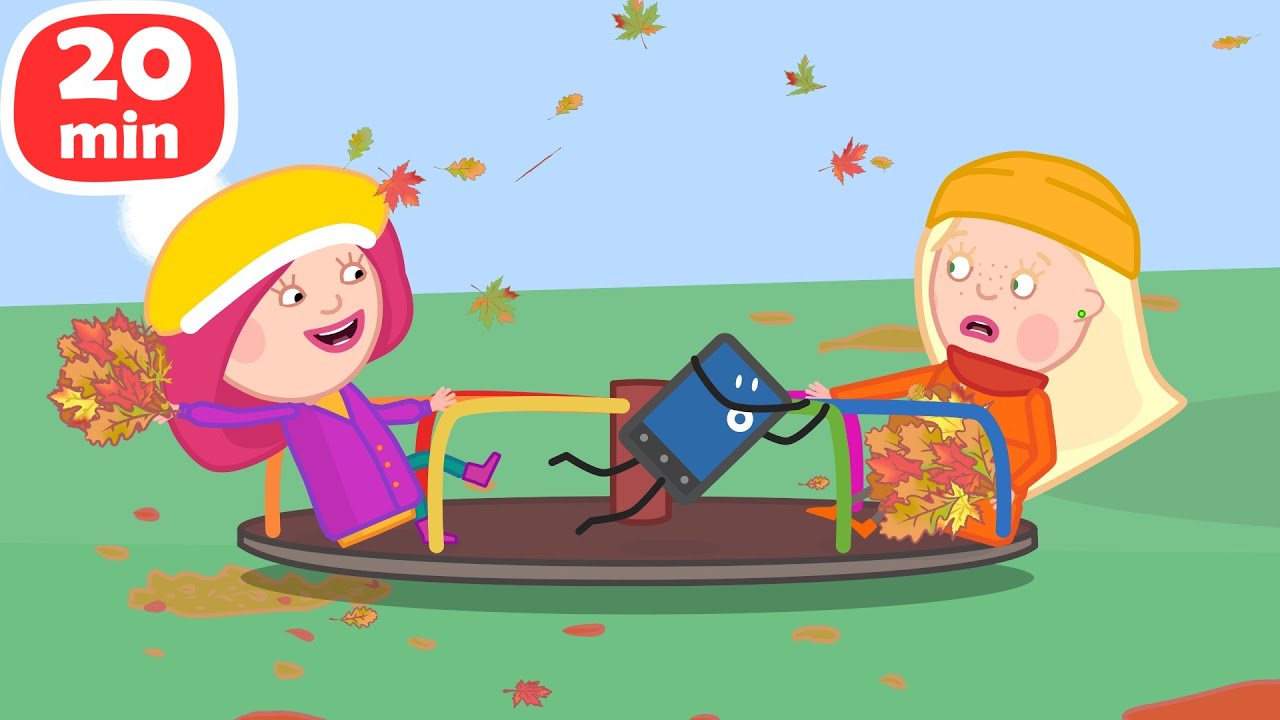 Smarta und ihre magische Tasche. Herbst-Abenteuer! 3 Zeichentrickfilme für Kinder am Stück