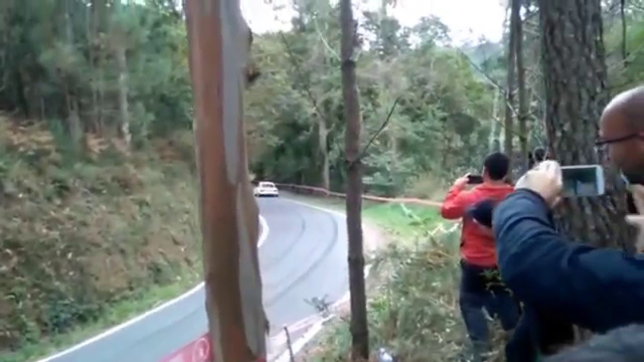 Grille - Sierra Cosworth - Rallye Rias Altas Histórico 2015 crash