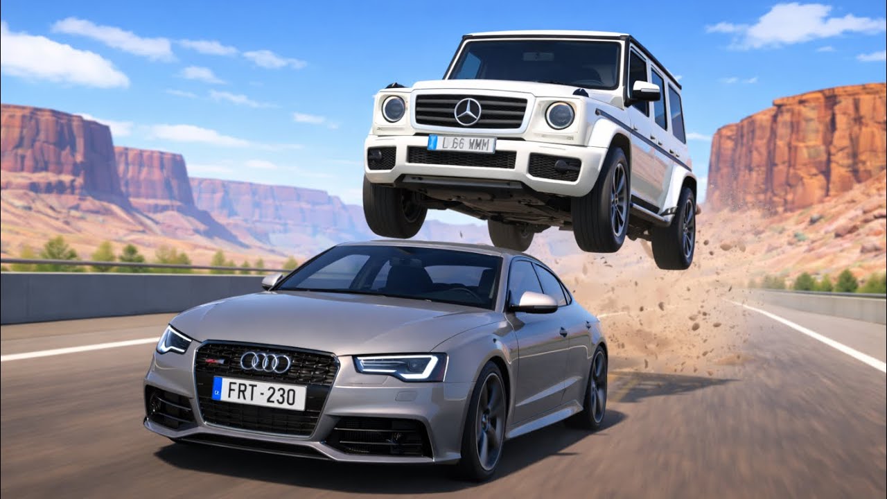Realistic Car Crashes #430-BeamNG Drive