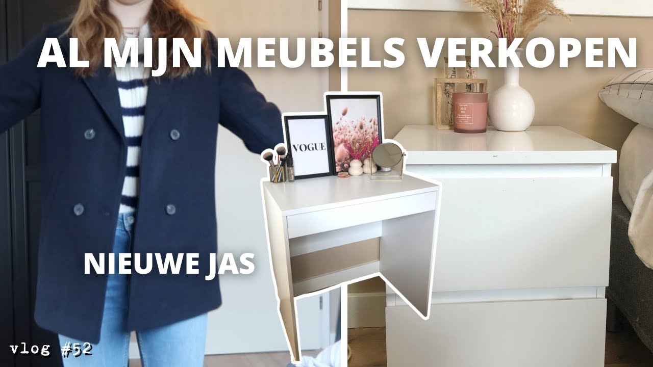 AL MIJN MEUBELS VERKOPEN? - vlog #52