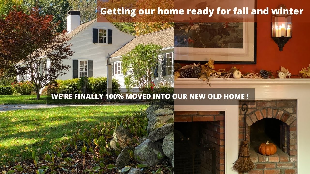 Getting our new old home ready for fall in New England