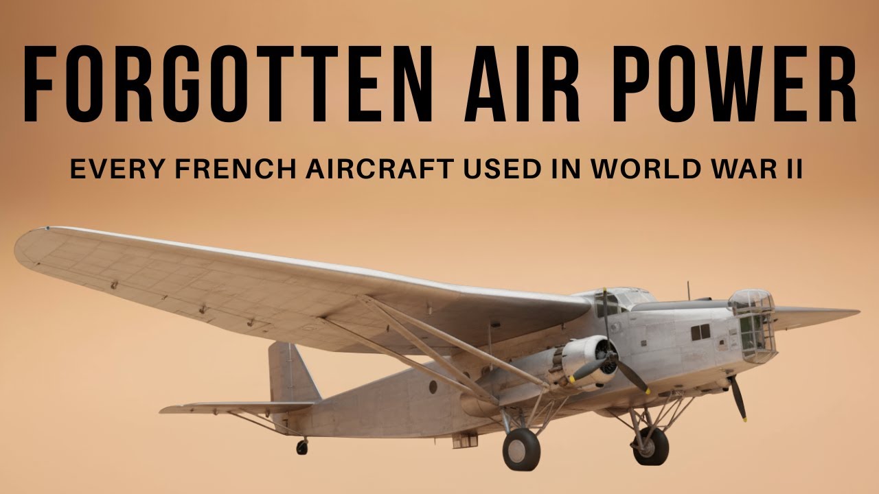 Every French Aircraft Used in World War II