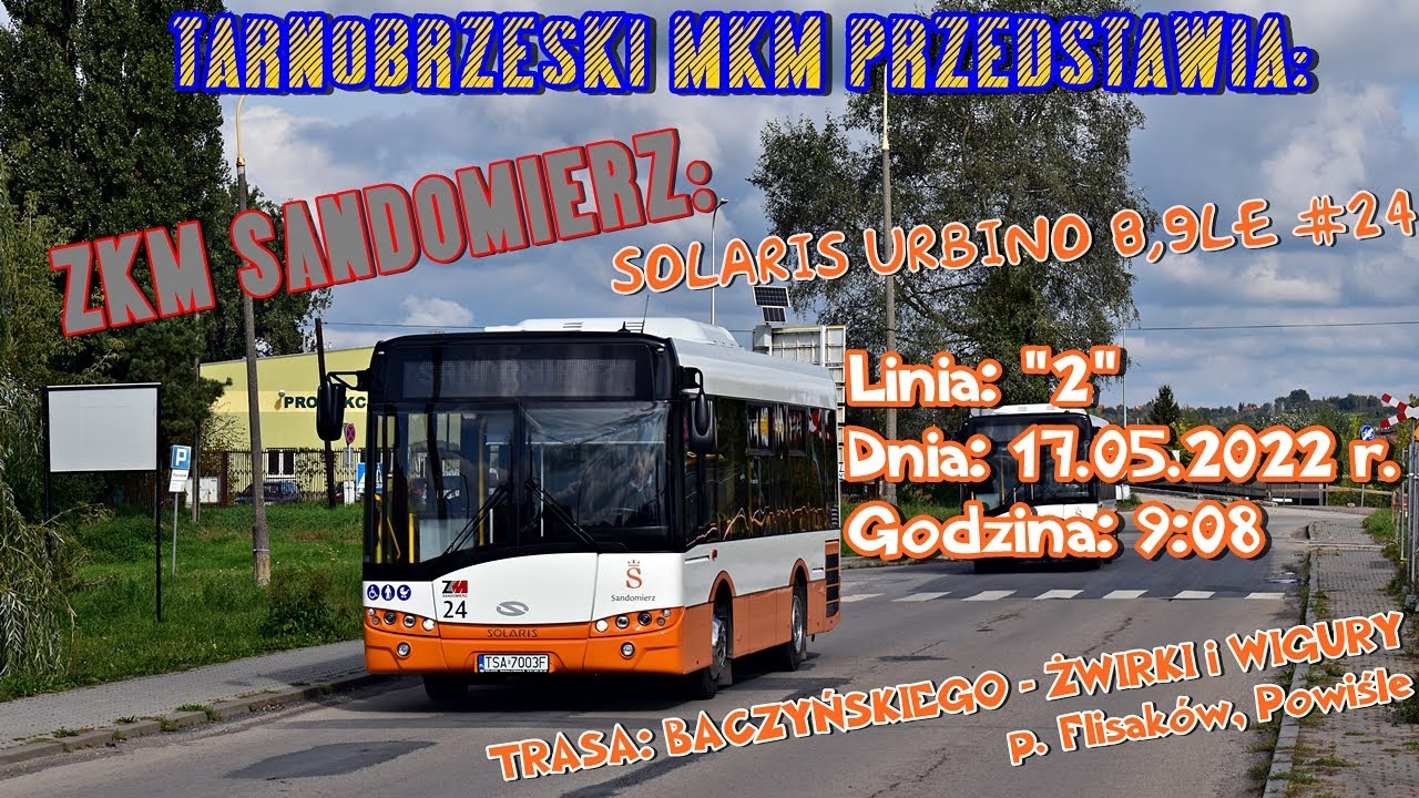 ZKM Sandomierz: Solaris Urbino 8,9LE #24