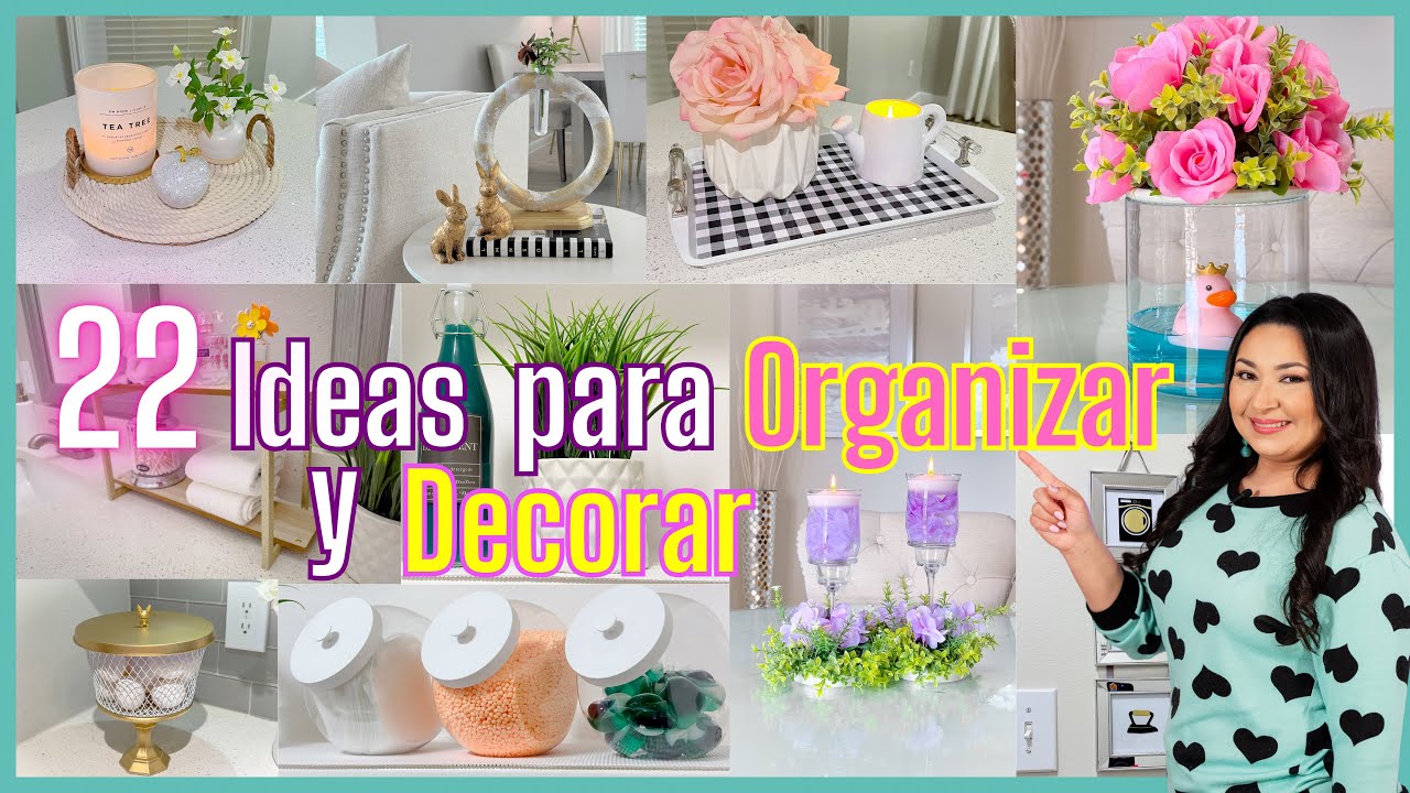22 iDEAS para ORGANIZAR y DECORAR tu Hogar / Home Decor ideas 2025