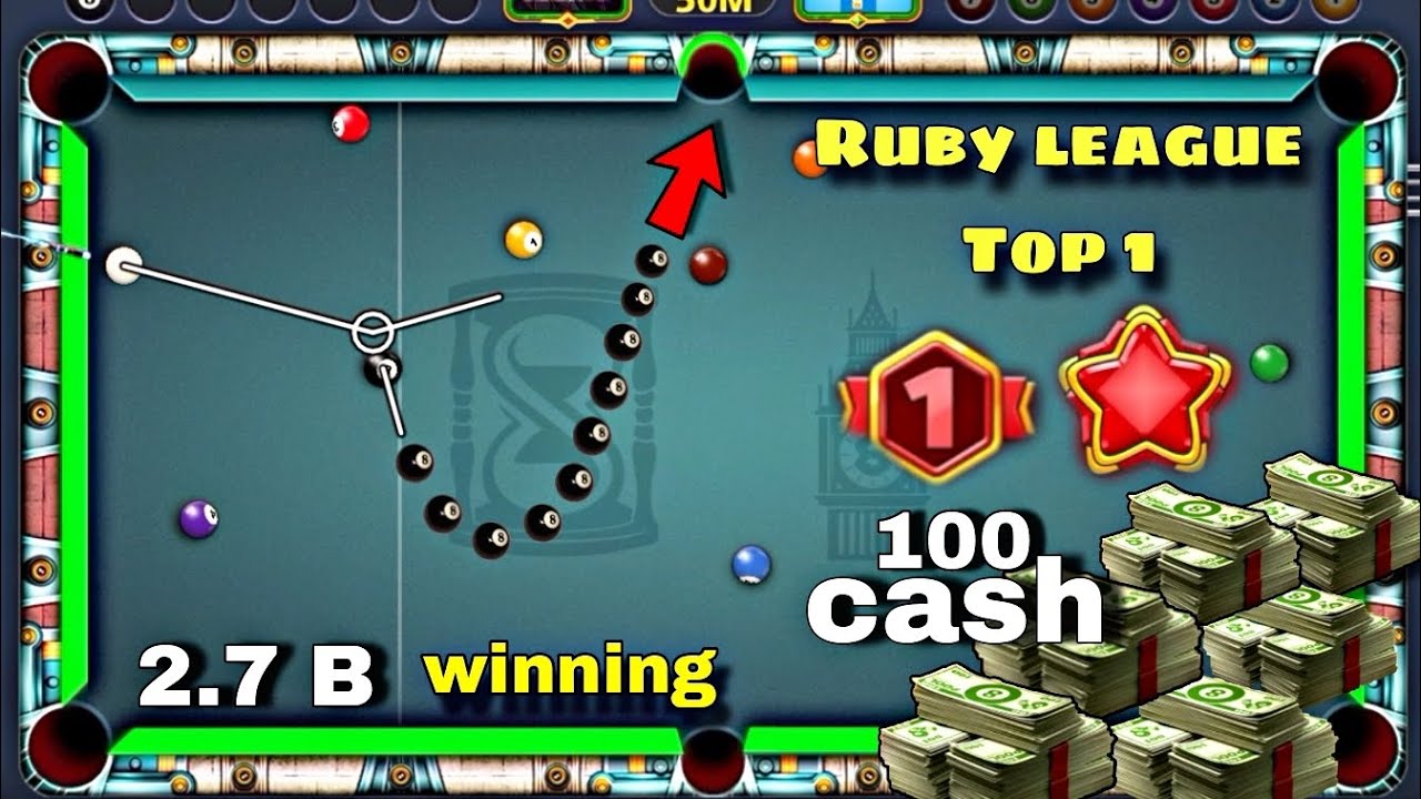 impossible Ruby league Top😱 l Epic Gameplay l 8 ball pool