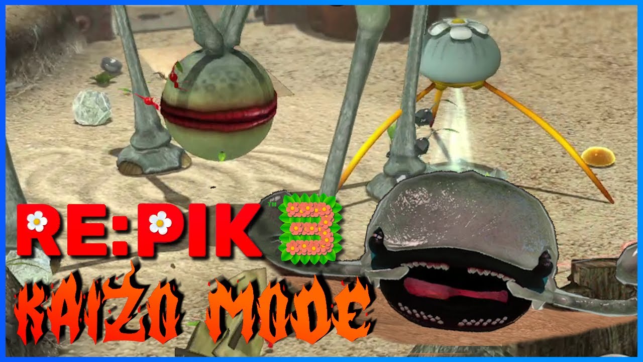 A Small... Preview of RE:Pik 3 Deluxe KAIZO MODE [Pikmin 3 Deluxe Hack]