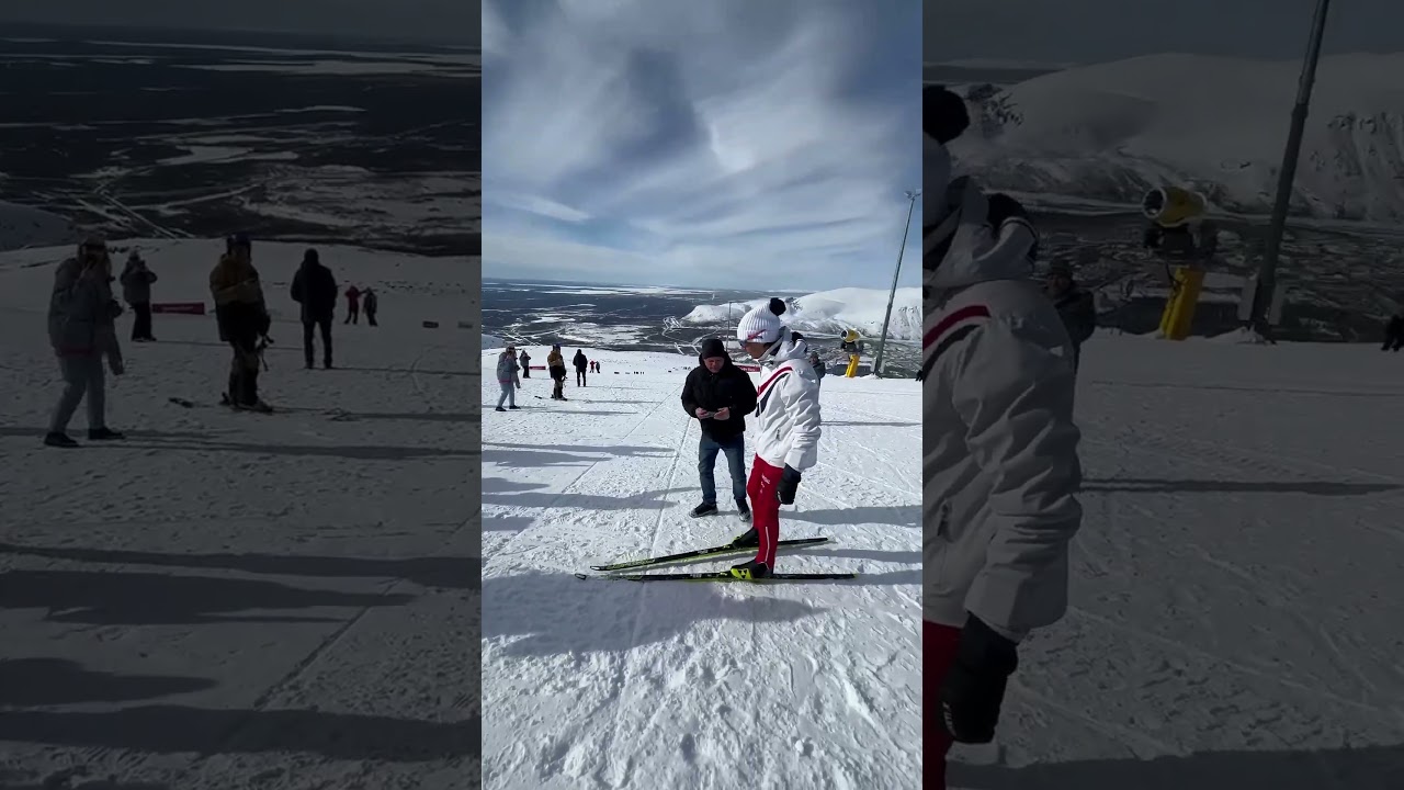 Парни погнали на награждение 😀 \ АНДРЕЙ РОМАНОВ #лыжи #большунов #лыжныегонки #лыжники #устюгов