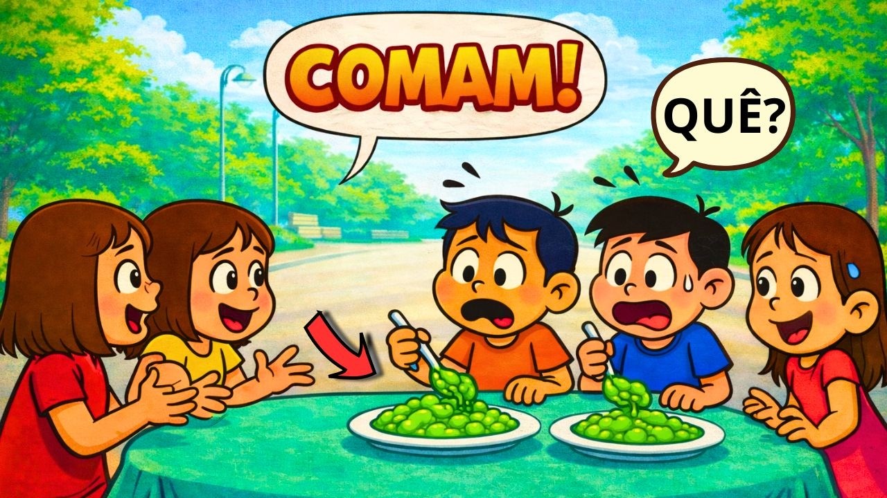 A PIOR REFEIÇÃO DA VIDA DELES 🤢