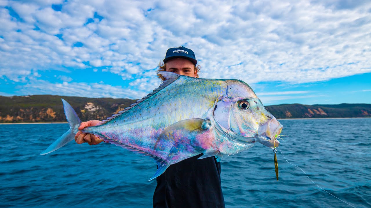 JIGGING OFFSHORE, 90cm Diamond Trevally (Robinson Brothers) ep27