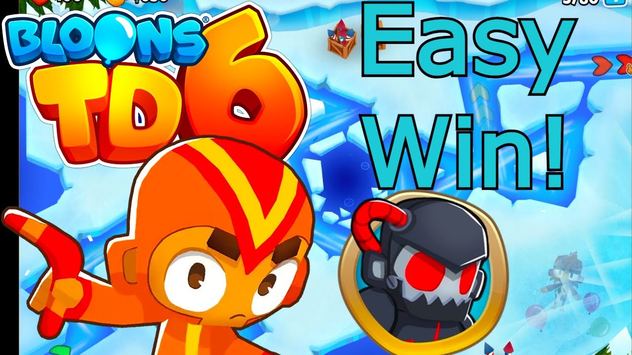 How to beat Frozen Over on Hard! (No Monkey Knowledge) Bloons TD 6