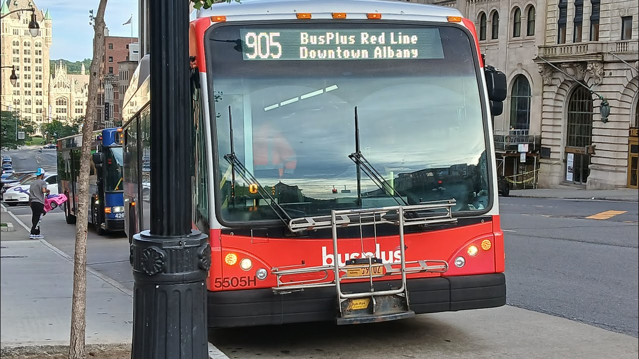 Ride on Retired 2010 Gillig BRT Hybrid #5505H | CDTA's 905