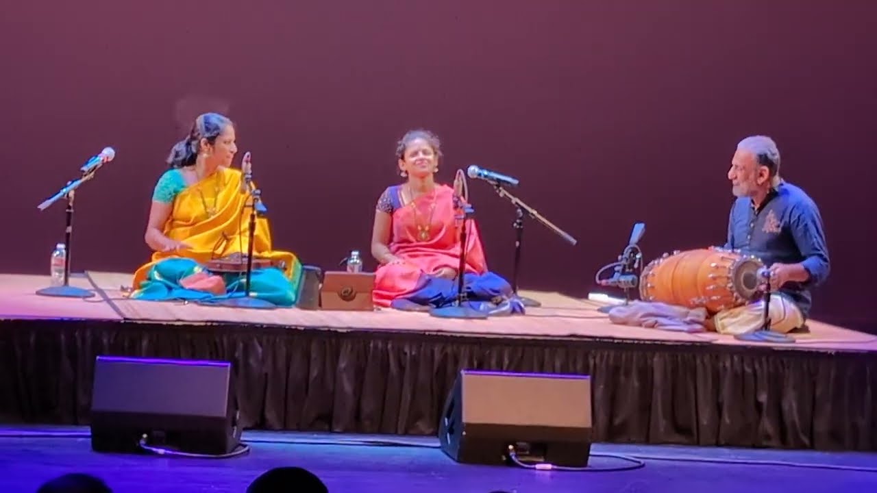 Akkarai Sisters Mridangam Thani Avatharam w/ Konnakol Live in Houston TX 2025