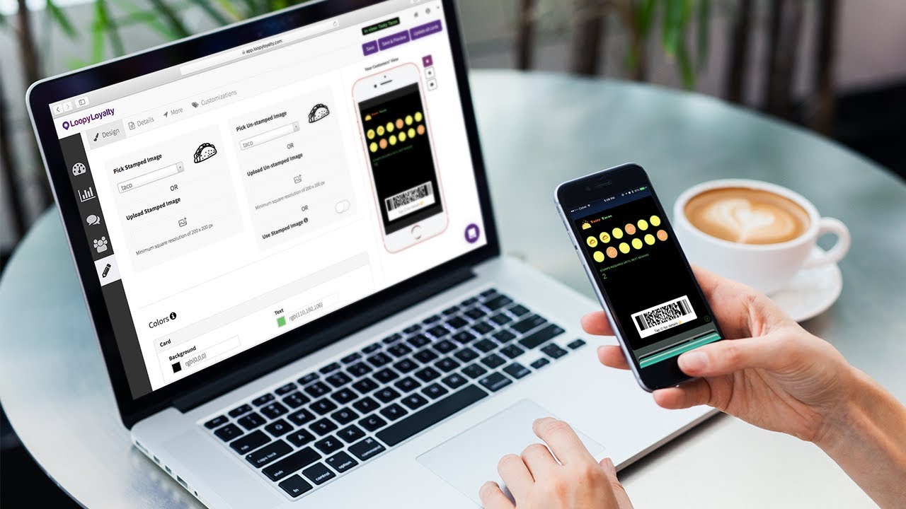 How to design your digital stamp cards