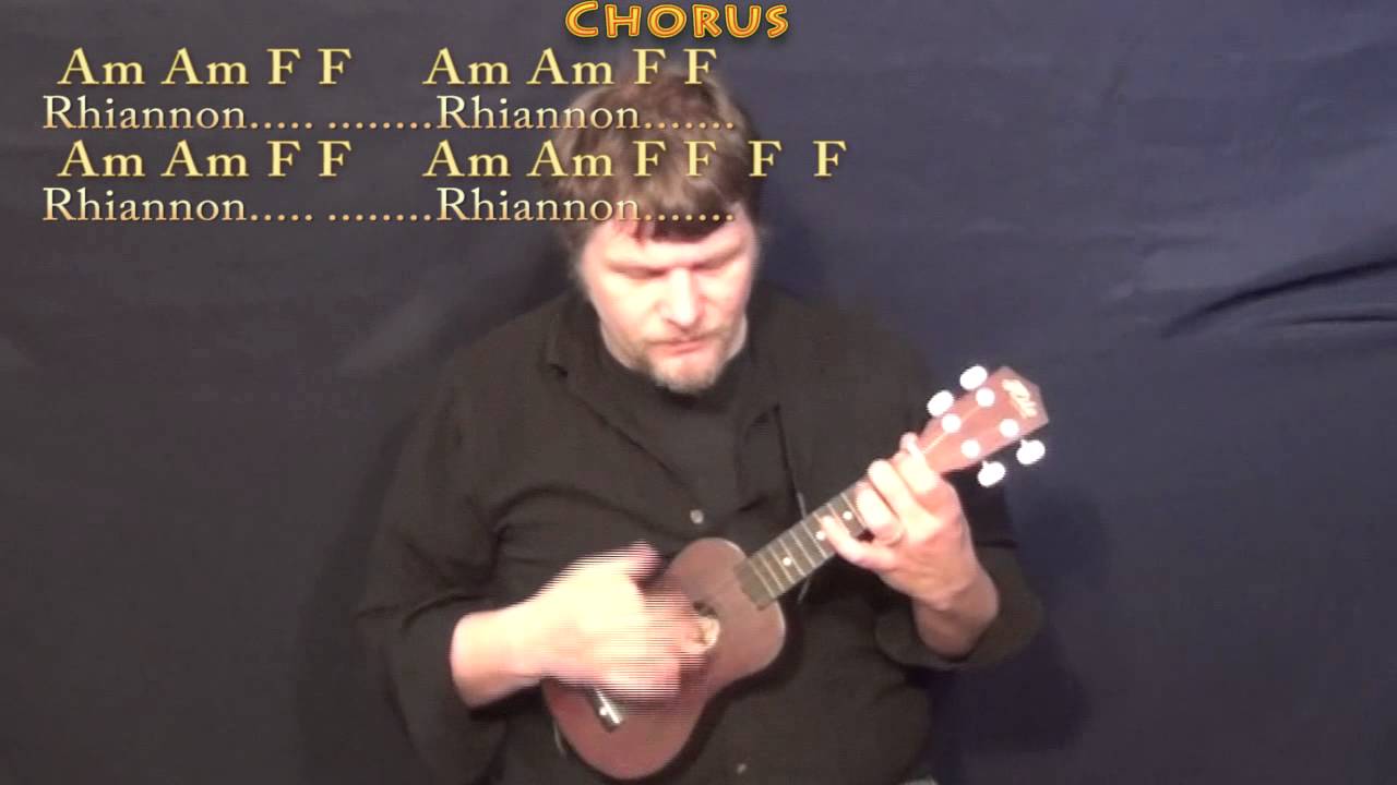 Rhiannon (Fleetwood Mac) Ukulele Cover Lesson with Chords/Lyrics