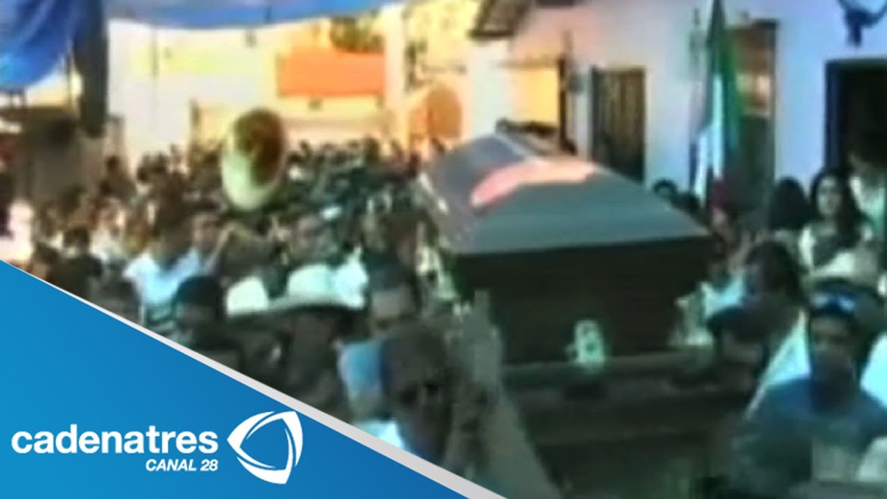 Despiden con música de banda a Edgar Tamayo; lo entierran en su natal Miacatlán, Morelos