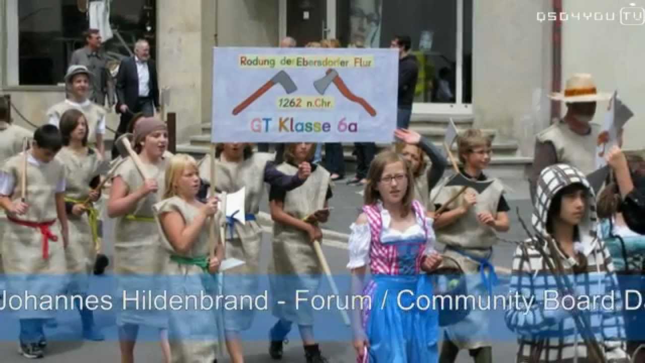 750 Jahrfeier Ebersdorf bei Coburg Kinderfestumzug - QSO4YOU TV #Events