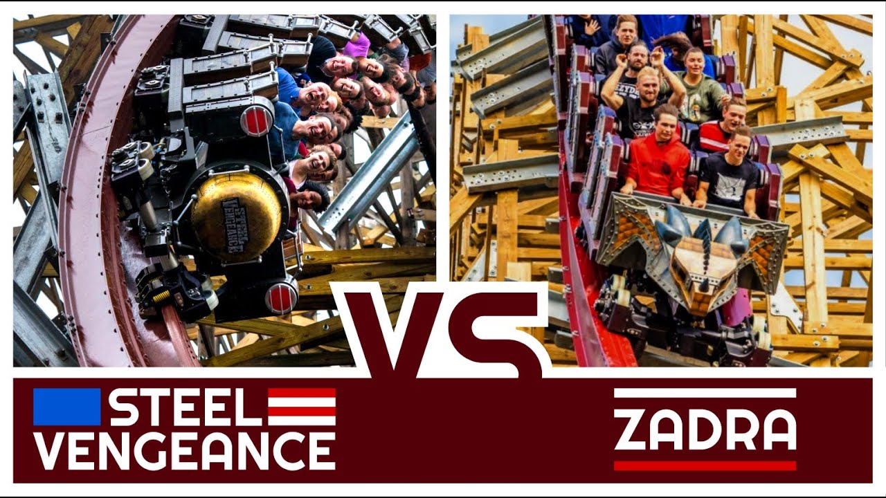 Steel Vengeance vs Zadra - Coaster Duel